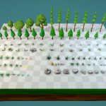 Trees Flowers And Rocks