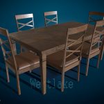 Dining Table & Chair