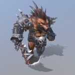 Wild Boar Pig Warrior