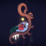 Wooden Christmas Ornament – UCAC4