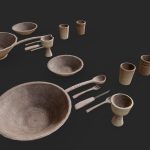 Wooden tableware Pack