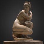 Aphrodite crouching at her bath (better)