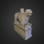 Column-bearing lion (N) – Parma Cathedral, Italy