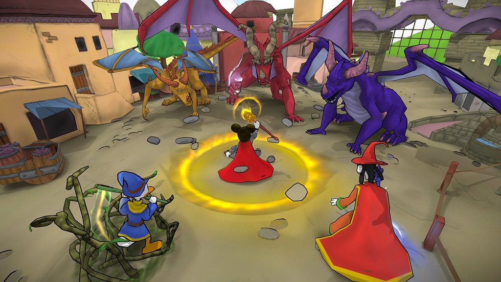 dragon mage duel disney fanart.thumb