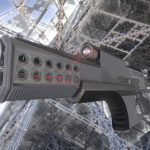 Futuristic weapon concept (Lowpoly)