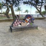 Garota De Ipanema With Romero Britto Sculpture