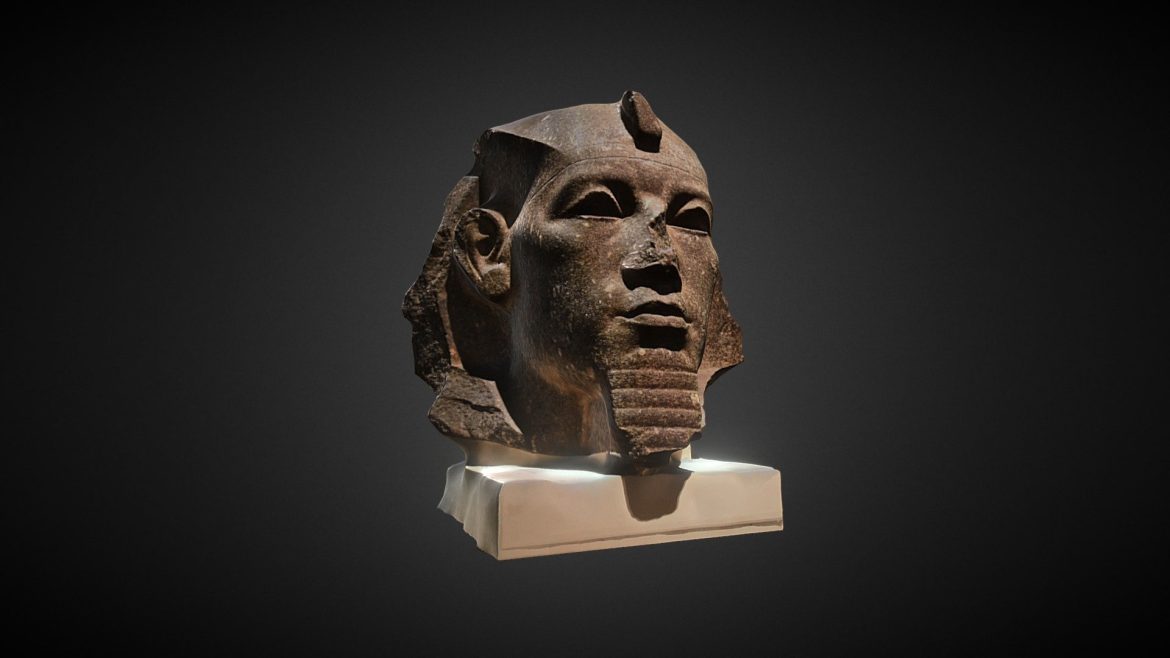 granite head of amenemhat iii.thumb
