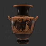 Hidria con Príamo preparando el carro