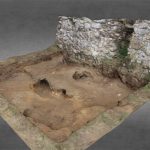 Leiston Abbey 2015: Trench 14 Mid-Excavation 1