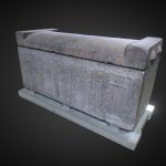 Red Granite Sarcophagus