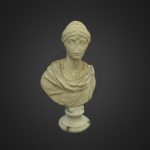 Roman female marble bust (Italy)