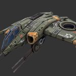 Sci-Fi Vertol Gunship
