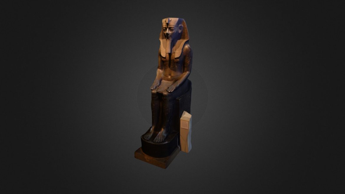 seated statue of amenhotep iii.thumb 1