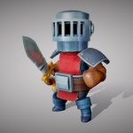 Shadow Catcher Demo: The Cartoon Knight