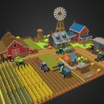 Simple Farm – Cartoon assets