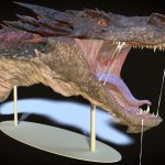 Smaug head model