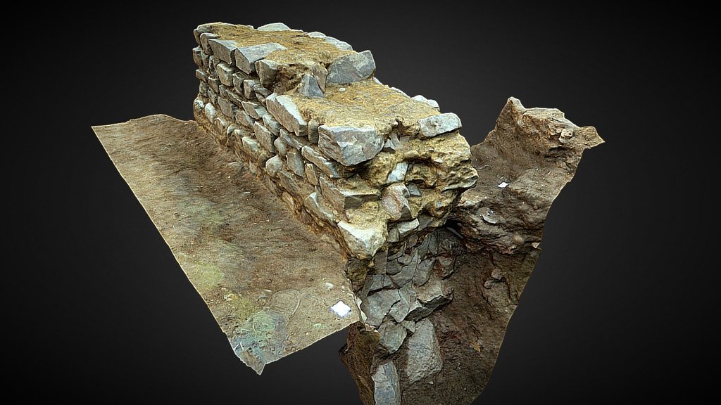 southgates roman boundary wall.thumb