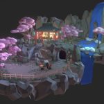 Stylized LowPoly Diorama