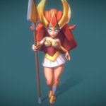 Valkyrie Kara – Hand Painted Series