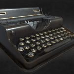 1930s style typewriter – w/o branding