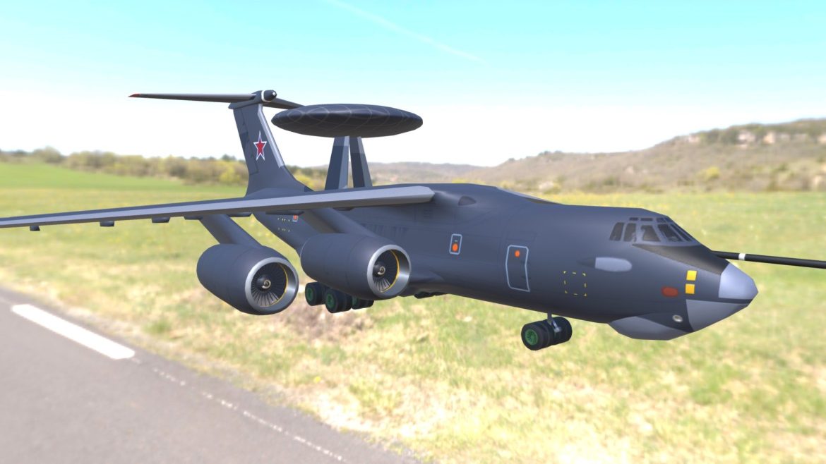 3d model aircraft beriev a 100 is a russian.thumb 1