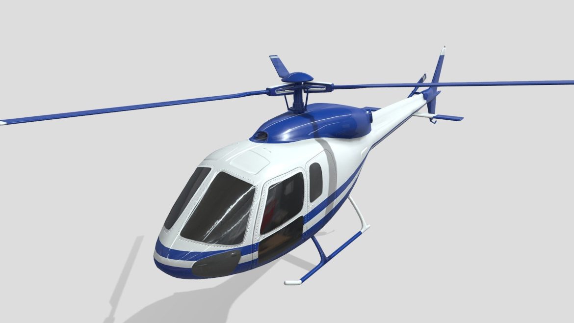 animated civilian helicopter.thumb
