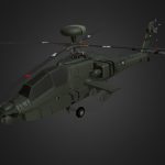 Apache AH64 Rigged
