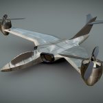 Aviocopter lowpoly concept