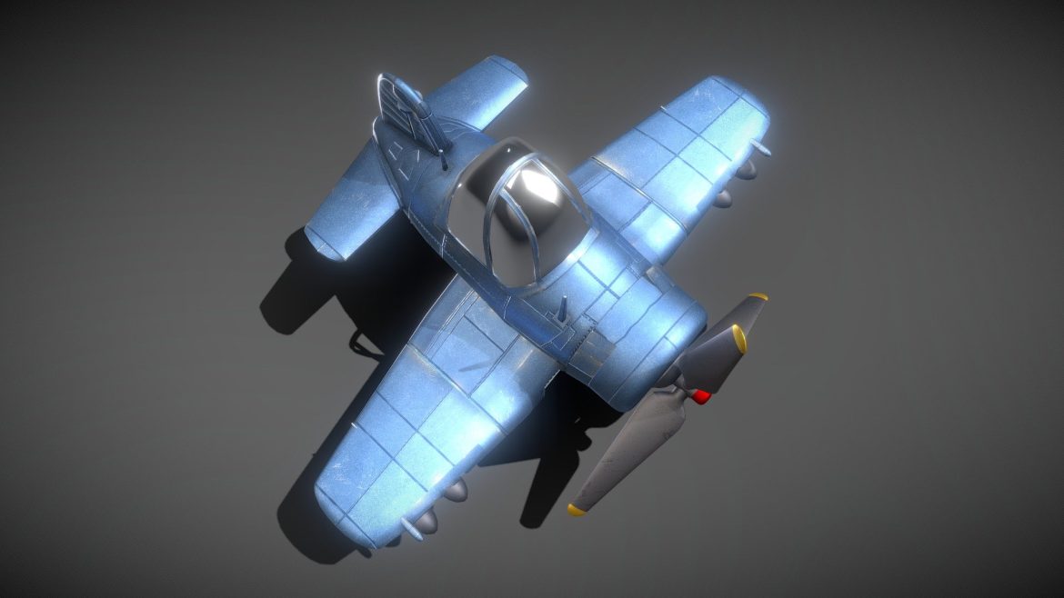 cartoon airplane f4u.thumb