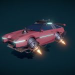 DraftPunk Coursework – Cyberpunk Car
