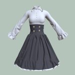 Dress – Lowpoly, midpoly, highpoly and recolors!