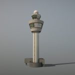 EHAM_Control_Tower Amsterdam Airport Schiphol