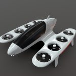eVTOL aircraft concept (Ghost X V3)