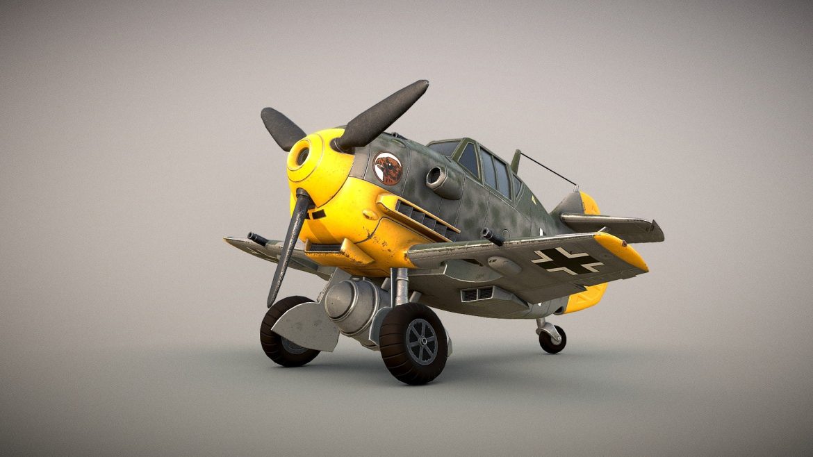 german messerschmitt bf 109 toon.thumb 2