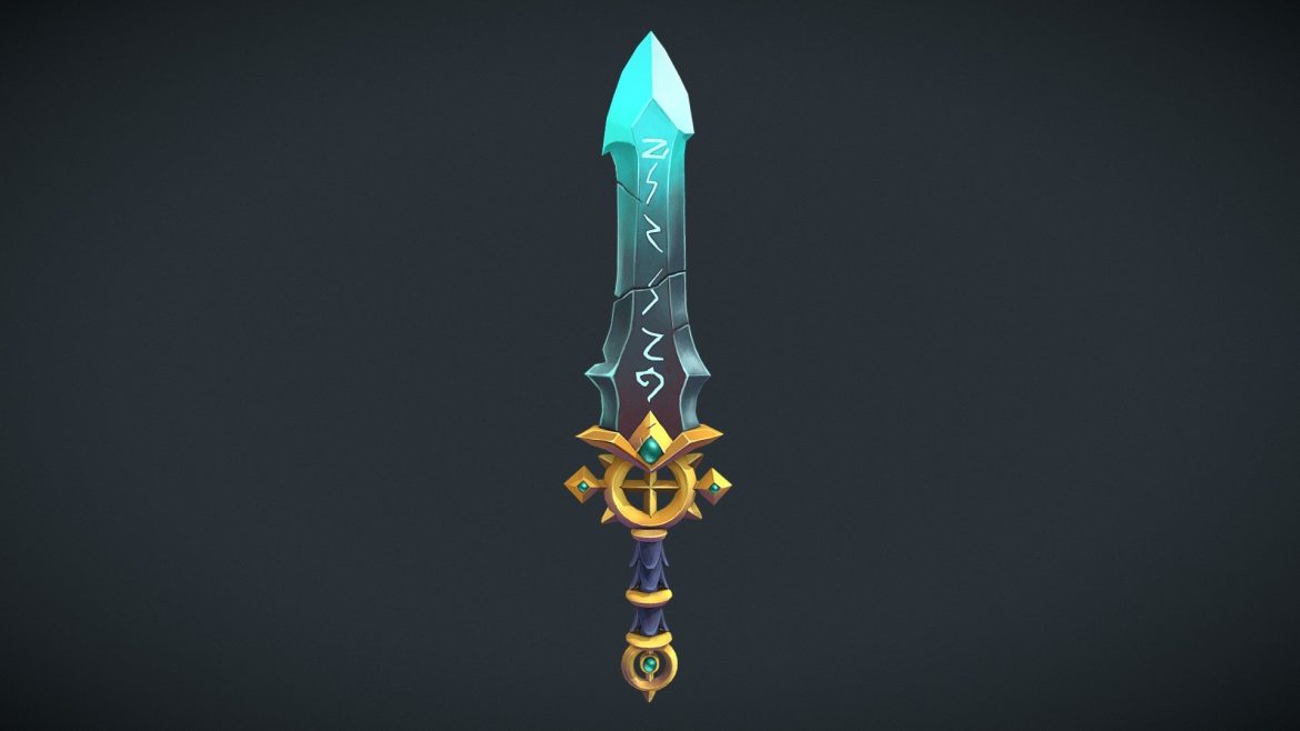 hand painted magic sword.thumb