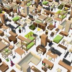 Isometric Home Office Furniture Fitness Pack