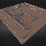 Low Poly Military Base Pack