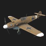 Messerschmitt Bf109F4 trop 9_JG53