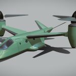 Military VTOL aircraft concept