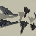 Modern attack planes set F: 3+3