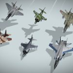 modern fighters lowpoly set d 33.thumb