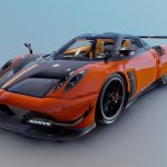 Pagani Huayra-bc Metallic Beryllium Orange