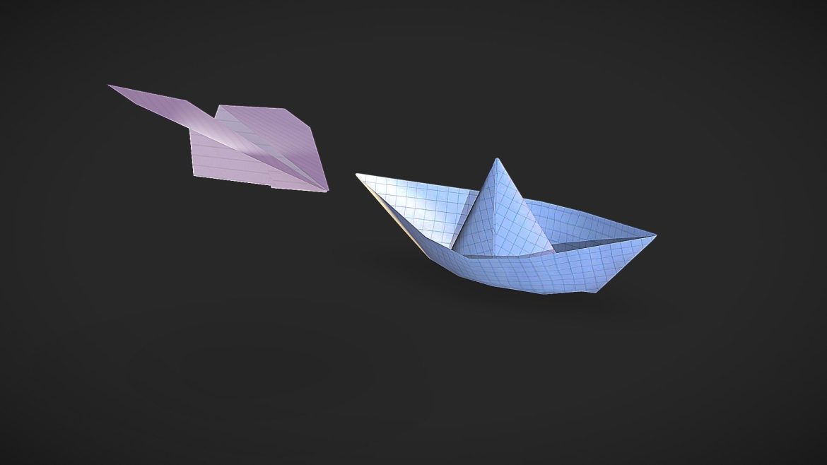 paper ship and plane origami.thumb