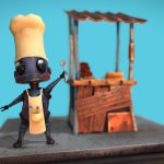 Robot Street Food Vendor