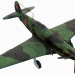Russian Soviet fighter aircraft Yakovlev Yak-9