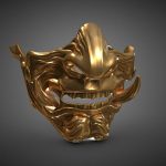 Samurai Mask Model 2