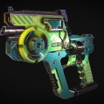 sci-fi pistol