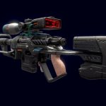 Sci Fi Weapon. Gameready Gun / Rifle.