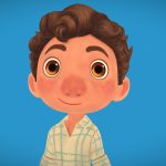 Sea monster boy Luca – Fan art