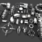 Spaceship parts asset pack